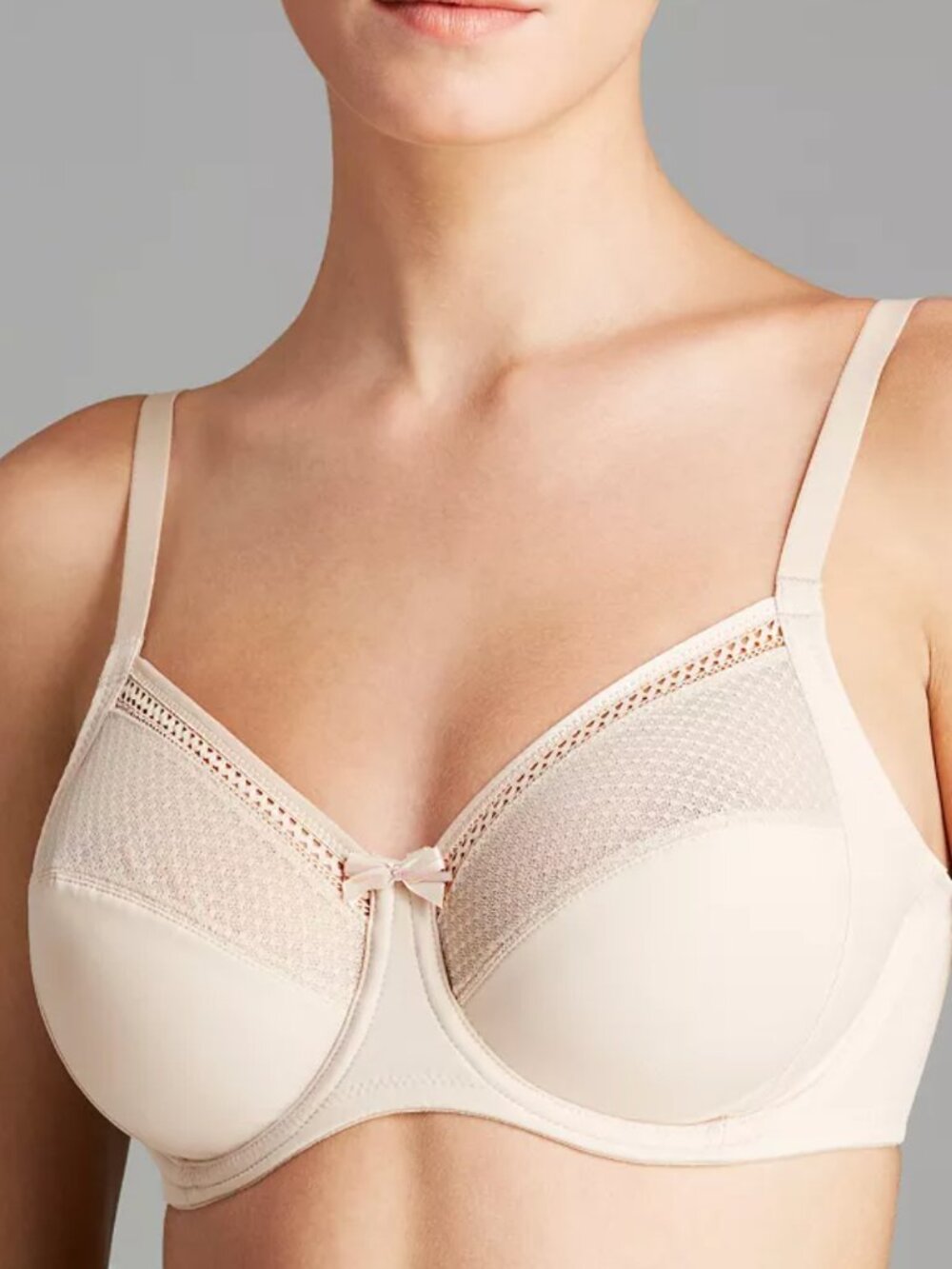 Wacoal 855239 Women's Fine Form Unlined Underwire Bra Full Figure 38D Beige